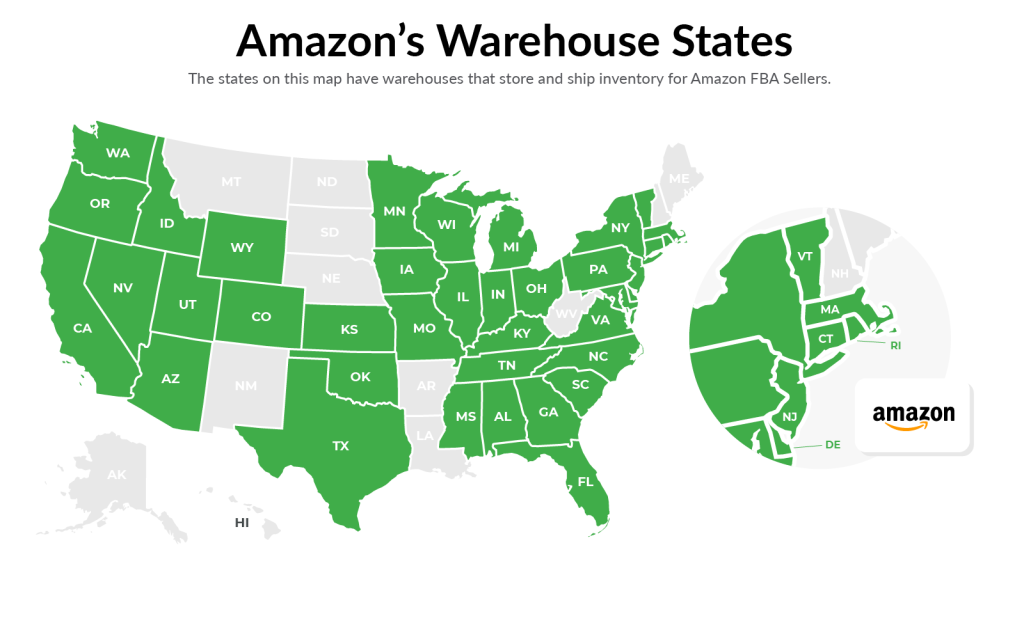 Warehouse Locations in US